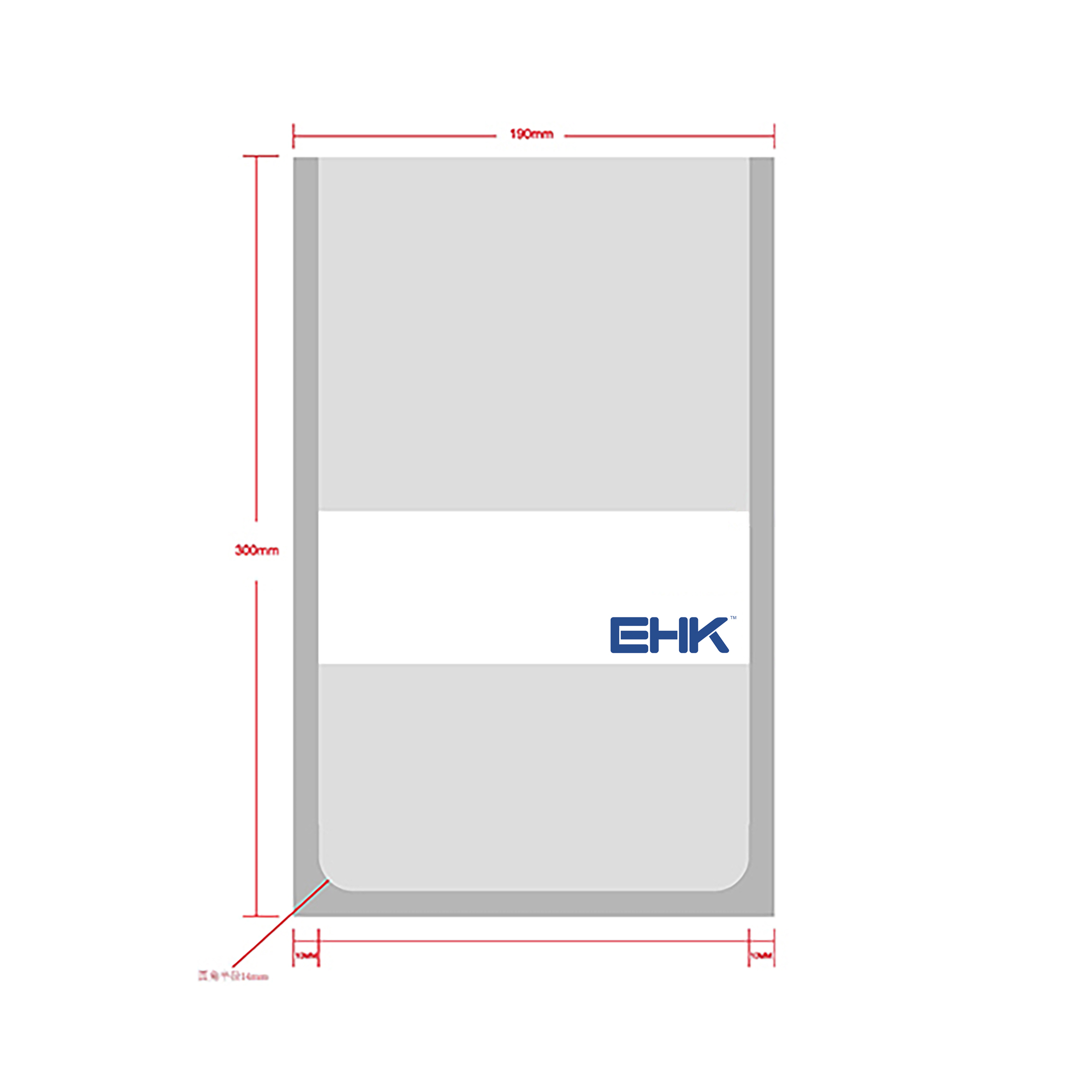 無菌均質(zhì)袋（平口）300*190mm